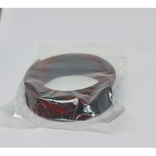 Metal Detector Cable Skin - Black - Red