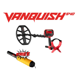 Minelab Vanquish 540 + free Pro Find 35