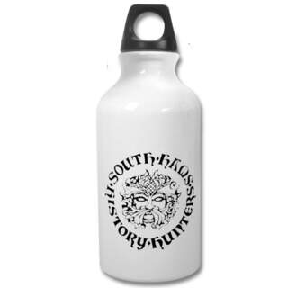 South Hams History Hunters - Small 400ml Water Bottle - Green man