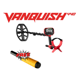 Minelab Vanquish 440 + Free Pro Find 15