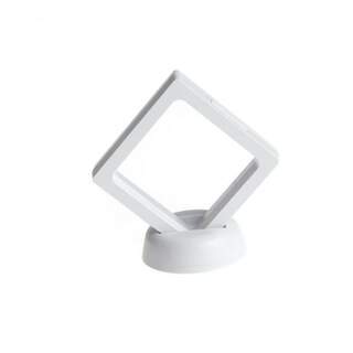 Coins Artefacts Stand Holder - White