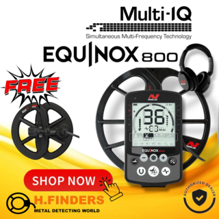 Minelab Equinox 800 + Free 6" Coil