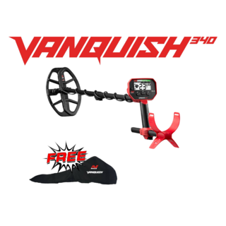 Minelab Vanquish 340 + Free Carry Bag